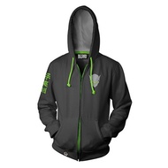Overwatch Zipper Hoodie 3D print Jacket Men's Coat Outerwear