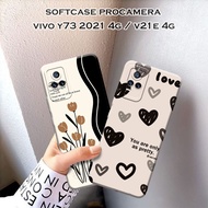 Procamera Fashion Softcase Vivo V21e 4G/Y73 2021 4G/V23E 4G 5G/S10e/V25 5G/V25e 4G/Y15e 202/Y01/Y16 