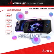 MSI Claw 7/8 AI+ A2VM Copilot+ PC Handheld Gaming Console (Intel® Core™ Ultra 7 processor 258V, 8-7"