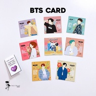BTS card (8) BTS / thetranstudio fanart card set