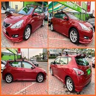 渦輪增壓 2016 日產 鐵達 1.6 紅 NISSAN Tiida 1.6