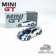 MINI GT 1:64 Jaguar C-X75 Silver Diecast Model Car