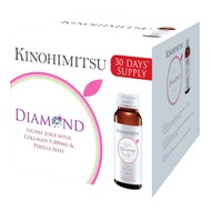 Kinohimitsu Collagen Diamond 5300Mg Drink16S for Anti- Aging &amp; Skin Firming + FREE Bird's Nest 70g with Ginseng