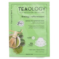 Teaology Matcha Tea Superfood Face &amp; Neck Mask 21ml/0.17oz