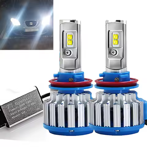 Turbo T1 Car LED Headlight 72W 16000Lm H1 H3 H4 h7 led H11 9005 HB3 9006 HB4 9007 H3 Fog Light Bulb