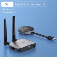 ส่งจาก กทม Hagibis G6W ไร้สาย HDMI Video Transmitter & Receiver Extender Dongle สำหรับ Conference Pr