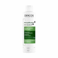 200mL Vichy Dercos Anti Dandruff Shampoo Flakes Normal Oily Hair Scalp Itchy（Vichy Green Label ）