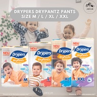 [CARTON DEAL] DRYPERS BABY DIAPERS // DRYPANTZ PANTS // SIZE M - XXL