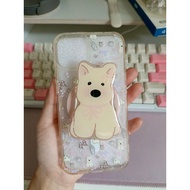Case iphone 13 bear miffy rabbit dog cute soft pastel soft case premium pop socket ESR second hand