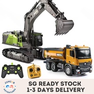 RC Truck Excavator Toy RC Dump Truck Remote Control Toy Alloy Toy