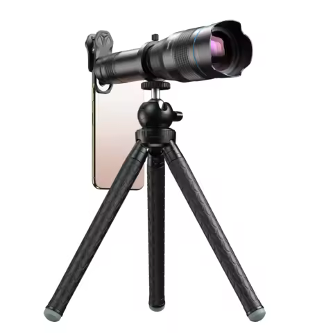 Professional Monocular Apexel Mobile Phone 60X Telephoto Zoom Lens Telescope Camera Lens With Extend
