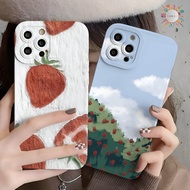 SOFTCASE CASE CASING PROCAMERA CUSTOM STRAWBERRY FOR 6+ J2 J4+ J5 A1K A3S A5 3 5 5i 5s A1 2022 4A Y0