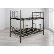 2M DD3232 DOUBLE DECKER  / KATIL 2 TINGKAT / DOUBLE DECKER SINGLE BED / BEDFRAME / KATIL HOSTEL / KA