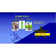 B.M.S combo pack 3 in1 price.1pcs bms nano mist 1pcs bms hand sanitizer 1pcs Wilson nano mist.