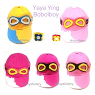 Boboiboy Children's Hat With YAYA Character/ Boboiboy's Hat/Yaya's Hat/ Boboiboy's YING Hat