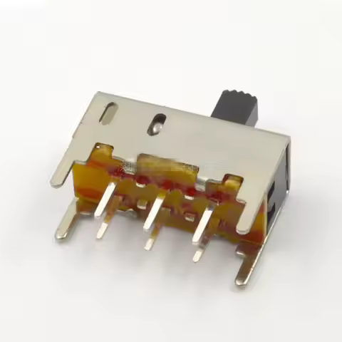 50 Pcs SS22H02 -G5 5MM PCB DC 50V 0.3A 2 Position DPDT 2P2T Mini Vertical Slide Switch 6 Pin DIP