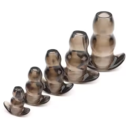 Hollow Anal Plug Butt Plug Anal Dilator Anus Tunnel Expansion Prostate Massager Sextoy Vagina Anchor
