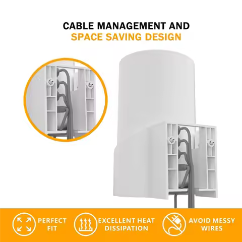 1Pcs Wall Mount For TP-Link Deco X68/X80/XE75/XE75 Pro Wi-Fi 6 System,Wall Hanging Bracket Holder Fo