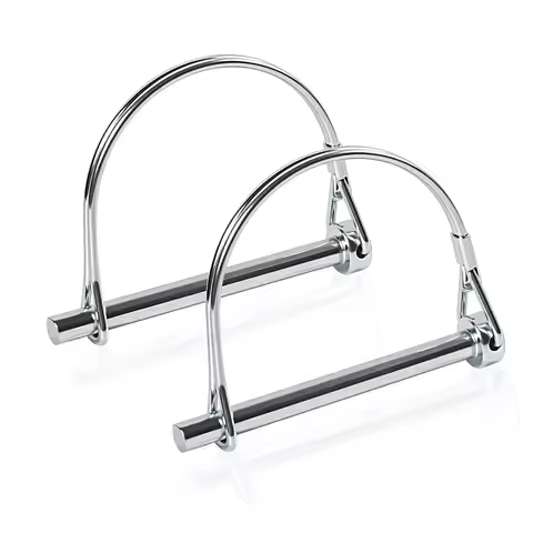 Professional Trailer Hitch Pin 1/4"x3" - Premium Coupler Pin for Farm, Lawn & Hitches, Heavy-Duty St