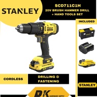 STANLEY SCD711C1H BRUSH HAMMER DRILL CORDLESS