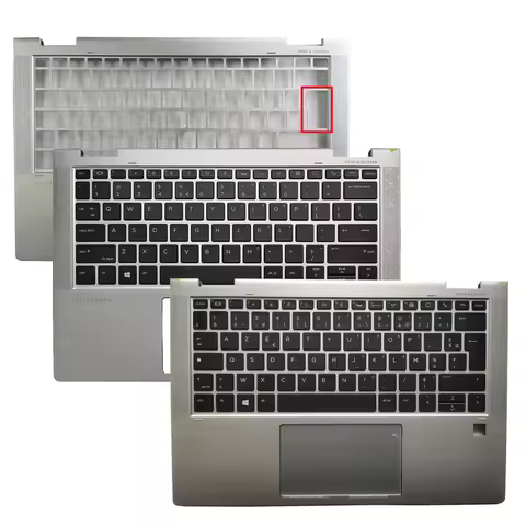 New For HP EliteBook X360 1030G3 1030 G3 UK/UI/ German/French/Canadian French Laptop Keyboard Palmre