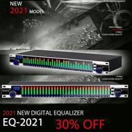 Paulkitson NEW Dual 31 Bands Equalizer Audio Digital Equalizador Profesional Sound System Stage Home