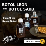 Pocket Plastic Bottle | Leon Bottle Pocket Bottle/ 200 ML (Contents 10 pcs) Water Bottle