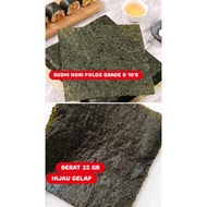 SUSHI NORI PLAIN GRADE B 10 SHEET SUSHI NORI/ 10 SHEETS DRIED SEAWEED