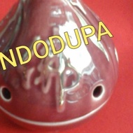 MERAH Incense Cone Incense Burner Maroon Red Incense