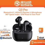 SoundPEATS Q3 Pro Bluetooth 6.0 Active Noise Cancelling True Wireless Earbuds App SupportDual ENC Mi