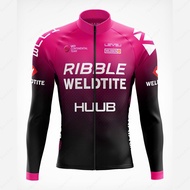 HUUB Men's Summer Long Sleeves Cycling Jerseys Suit Breathable MTB Racing Bike Uniform Spring  Ropa Ciclismo Bicycle Jacket