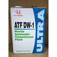 HONDA ATF AUTOMATIC TRANSMISSION  FLUID DW1 / DW-1 4L (STEEL)