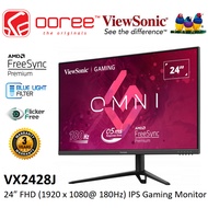 VIEWSONIC 24" VX2428J / VX2479A-HD-PRO / XG2409A IPS PANEL FULL HD LED FLAT GAMING LCD MONITOR (1MS,