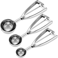 Fayomir Cookie Spoon Set（3Pieces），Small Size/1Give me the spoon，Medium，2Give me the spoon，Large Size