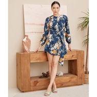 HVV Hallstatt Floral Dress - Navy