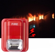 Siren Fire Alarm Siren Horn Strobe Sound & Light Fire Alarm Warning Strobe Horn Alert