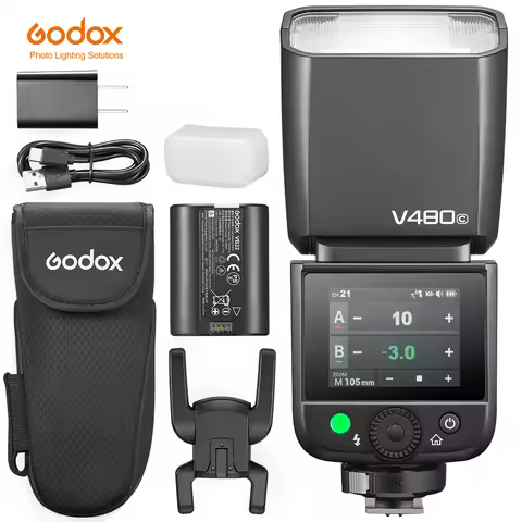 Godox Ving V480 C/S/N TTL On-Camera Flash for Sony for Canon for Nikon pk V860III TT520III V1PRO