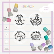 TL Incomplete/Absent/Relief Teacher Stamp(s) | Tamil Language | 28mm | Round