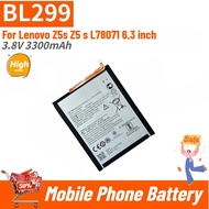 BL299 High Quality Phone Battery 3.8V 3300mAh For Lenovo Z5s Z5 s L78071 6.3 inch Brand New Replacem