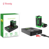 Rechargeable Battery Pack 2x2600mAh Rechargeable Batteries Controller Charger Station Compatible For Xbox Series S/X Xbox One Game Controllers