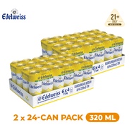 [Bundle Deal] Edelweiss Lemon Honey Wheat Beer Can 3.5% Alcohol (48 x 320ml)