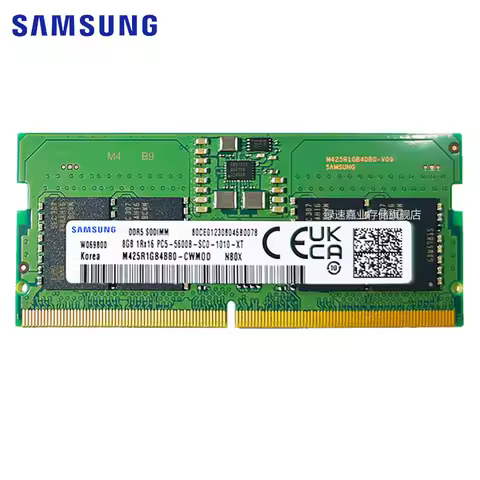 Samsung Notebook DDR5 RAM 8GB 16GB 32GB 4800MHz Original SO DIMM 262pin for Laptop Computer Dell Len