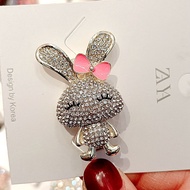 Zaya Cute bear/Rabbit/Cat Rhinestone Hair Clip  Zaya 簪雅合金满钻小兔小熊高品质发夹