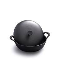 Cast Iron Dutch Oven Pot with Lid, Pre-Seasoned Cooking Pot, PFAS Free, Dual Handles, Induction/Oven
