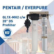 PENTAIR EVERPURE DS2ML-MH2 / QR1MW-MH2 QL1X Manifold MH2 Cartridge Water Filter System-Commercial Co