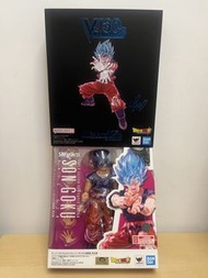SHFiguarts SHF 龍珠 Dragon Ball - 超級撒亞人藍 加界王拳 孫悟空 VJump 30週年慶典 日版金貼