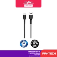 FANTECH LIFE MICRO USB DATA CABLE 1.2M - 2.4A QUICK CHARGE, FANTECH INTELLIGENT TECHNOLOGY