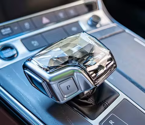 Left-hand drive Crystal Gear Shift Knob Cover for Audi Q7 4M A6 C8 Q8 SQ5 A5 F5 A4 B9 S4 RS5 RS6 A7 