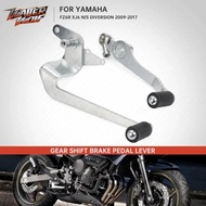Rear Foot Brake Pedal & Left Shift Lever For YAMAHA XJ6N XJ6 Diversion F FZ-6R FZ6R FZ6 Motorcycle A
