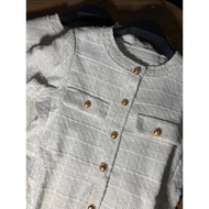 PO 4 WEEKS Tweed Dress